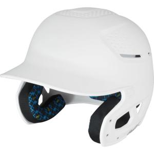 Rawlings | RX2 Series Baseball Batting Helmet | Matte | JR & SR Sizes | Multiple Colors(White)