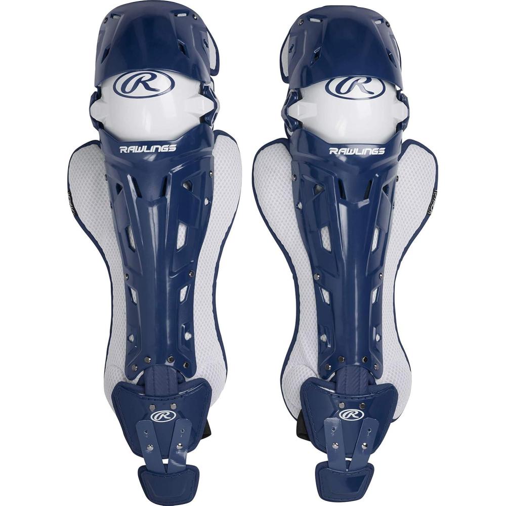 image:imageRawlings Rawlings MACH Catchers Leg Guards Baseball NOCSAE Certified Adult amp Intermediate Sizing Multiple ColorsNavy