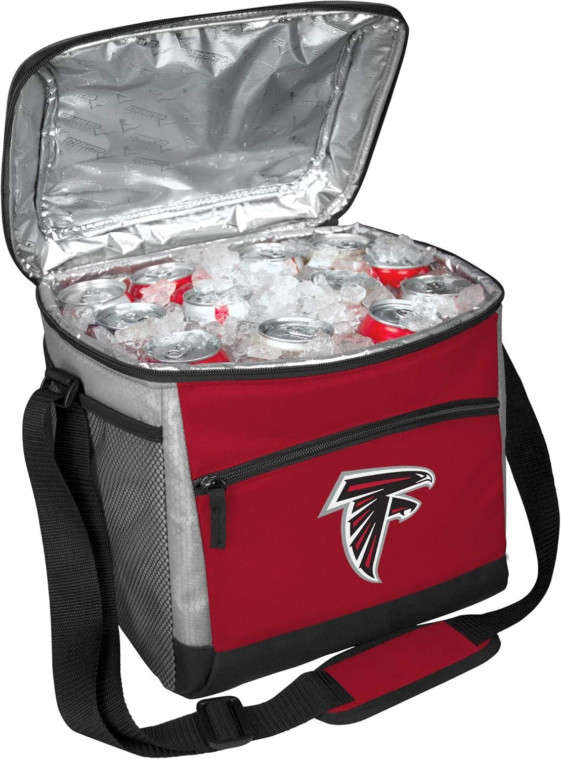 image:imageRawlings NFL SoftSided Insulated Cooler Bag 24Can Capacity ALL TEAM OPTIONSAtlanta Falcons