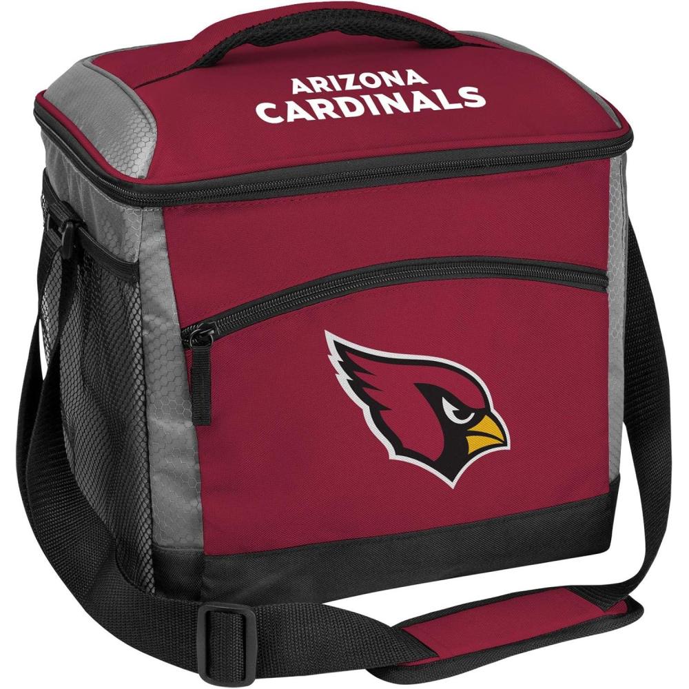image:imageRawlings NFL SoftSided Insulated Cooler Bag 24Can Capacity ALL TEAM OPTIONSArizona Cardinals