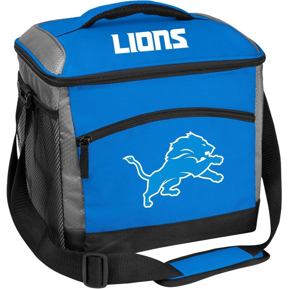 image:imageRawlings NFL SoftSided Insulated Cooler Bag 24Can Capacity ALL TEAM OPTIONSDetroit Lions