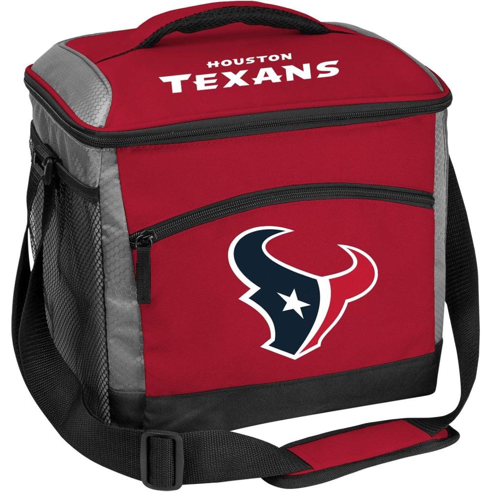 image:imageRawlings NFL SoftSided Insulated Cooler Bag 24Can Capacity ALL TEAM OPTIONSHouston Texans