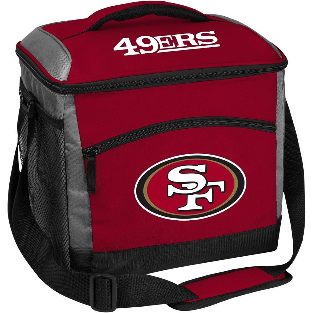 image:imageRawlings NFL SoftSided Insulated Cooler Bag 24Can Capacity ALL TEAM OPTIONSSan Francisco 49ers