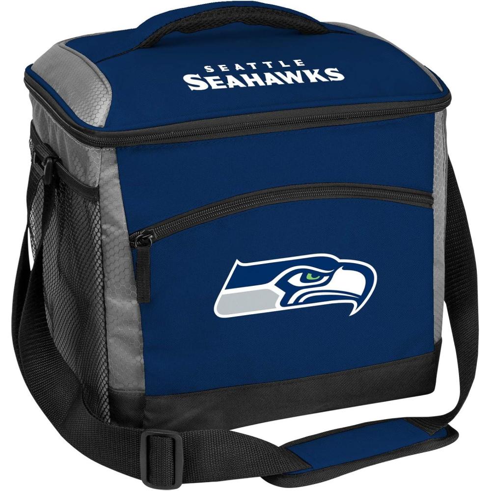image:imageRawlings NFL SoftSided Insulated Cooler Bag 24Can Capacity ALL TEAM OPTIONSSeattle Seahawks