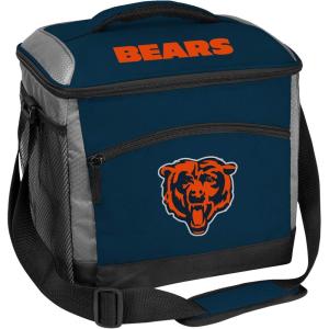 Rawlings NFL Soft-Sided Insulated Cooler Bag, 24-Can Capacity (ALL TEAM OPTIONS)(Chicago Bears)