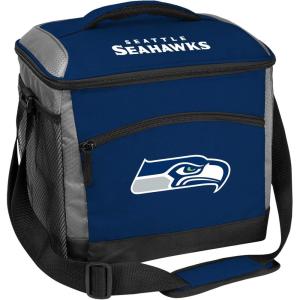 Rawlings NFL Soft-Sided Insulated Cooler Bag, 24-Can Capacity (ALL TEAM OPTIONS)(Seattle Seahawks)