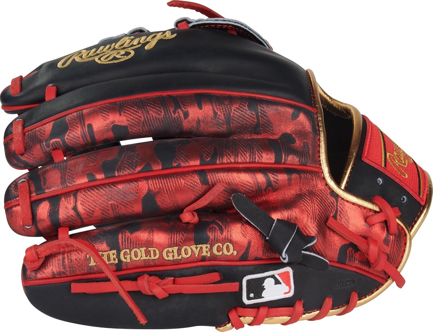 image:imageRawlings Heart of The Hide Baseball Glove Traditional Breakin Sizes 1125 1275 Multiple StylesArenado Navy Scarlet Pro H Web