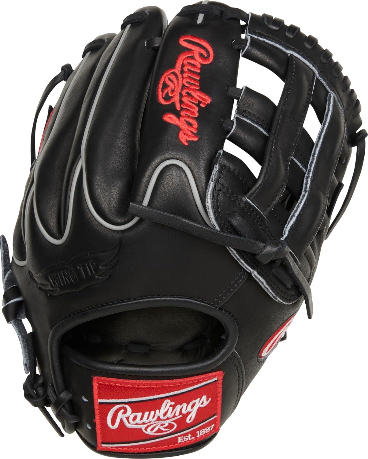 image:imageRawlings Heart of The Hide Baseball Glove Traditional Breakin Sizes 1125 1275 Multiple StylesBlack Pro H Web