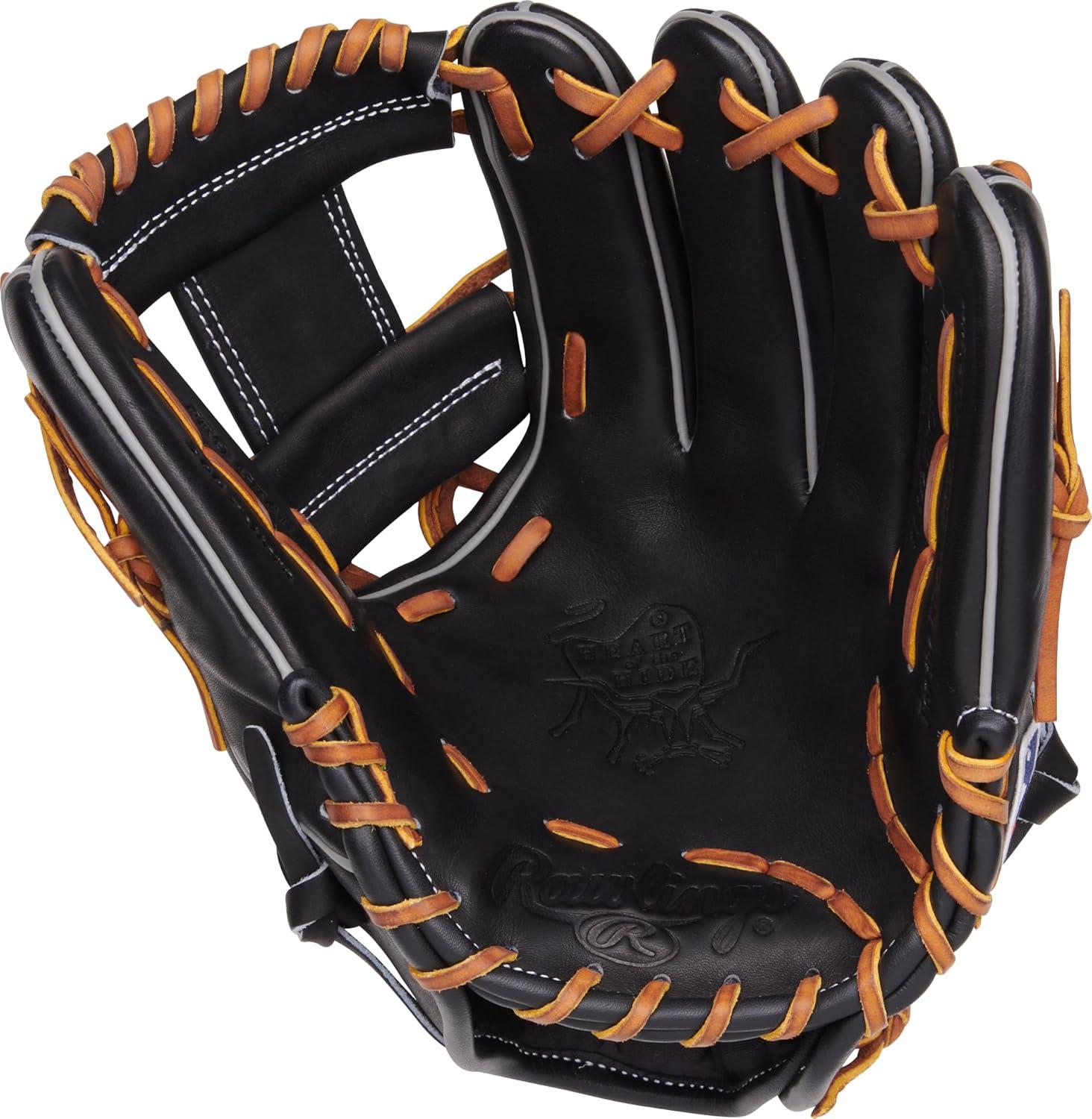 image:imageRawlings Heart of The Hide Baseball Glove Traditional Breakin Sizes 1125 1275 Multiple StylesBlack Pro I Web