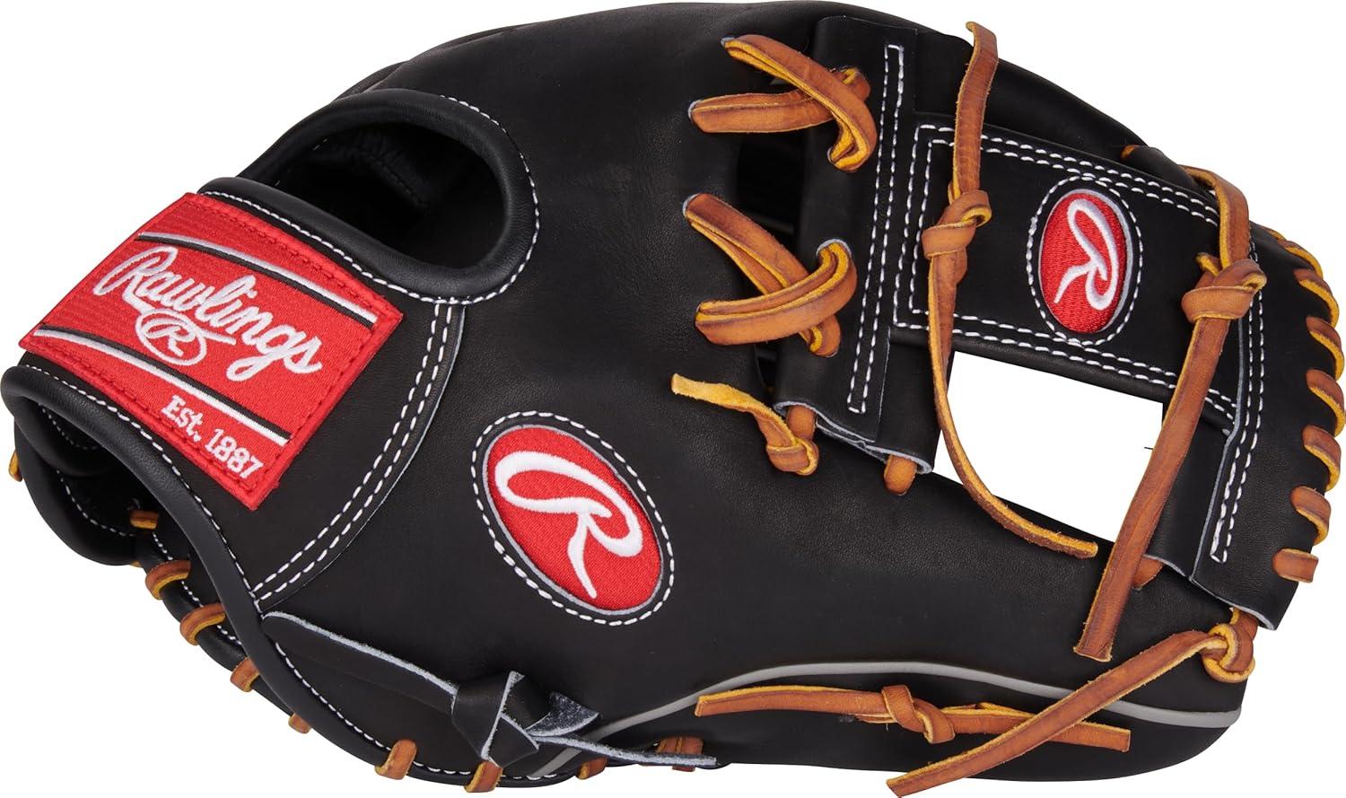 image:imageRawlings Heart of The Hide Baseball Glove Traditional Breakin Sizes 1125 1275 Multiple StylesBlack Pro I Web