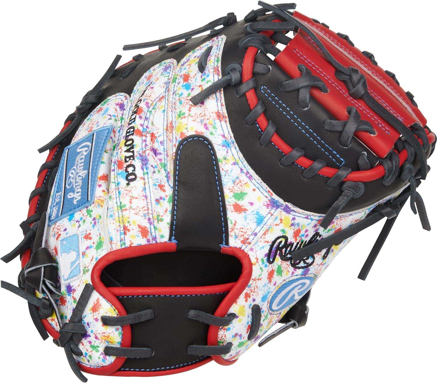 image:imageRawlings Heart of The Hide Baseball Glove Traditional Breakin Sizes 1125 1275 Multiple StylesBlack Splatter 1Piece Solid Web