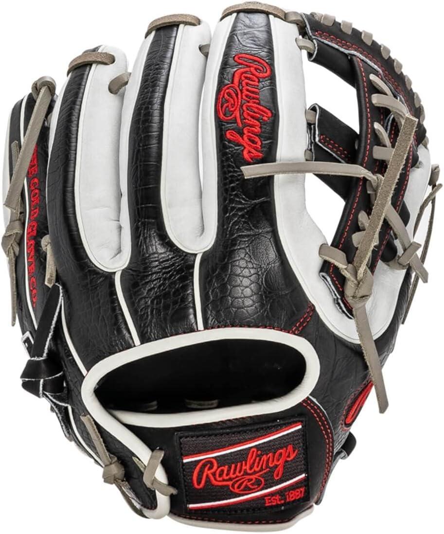 image:imageRawlings Heart of The Hide Baseball Glove Traditional Breakin Sizes 1125 1275 Multiple StylesBlack White Single Post Web
