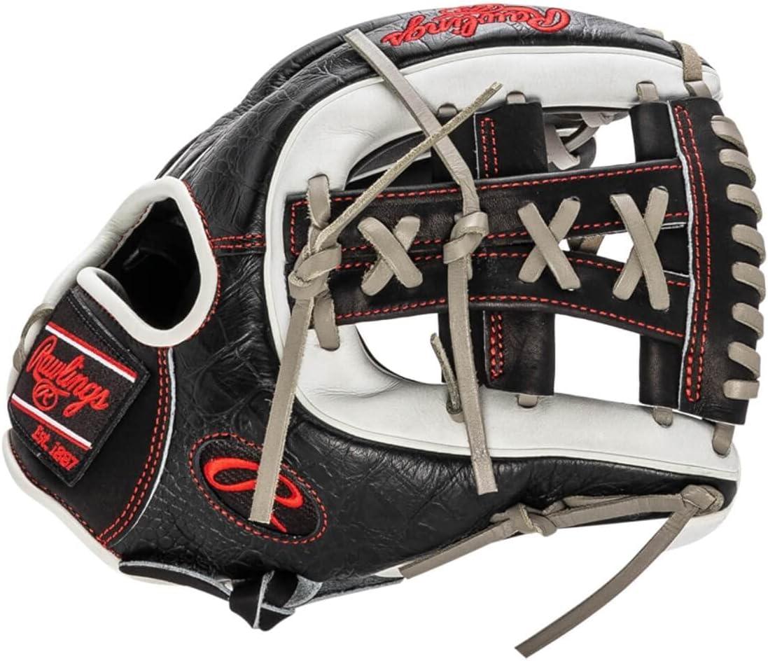 image:imageRawlings Heart of The Hide Baseball Glove Traditional Breakin Sizes 1125 1275 Multiple StylesBlack White Single Post Web