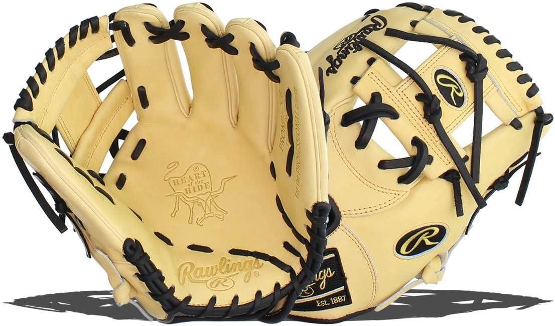 image:imageRawlings Heart of The Hide Baseball Glove Traditional Breakin Sizes 1125 1275 Multiple StylesCamel Black Pro I Web