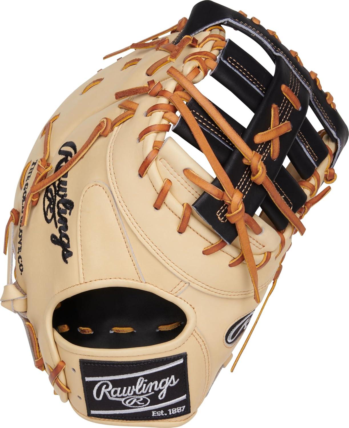image:imageRawlings Heart of The Hide Baseball Glove Traditional Breakin Sizes 1125 1275 Multiple StylesCamel Single Post Double Bar Web