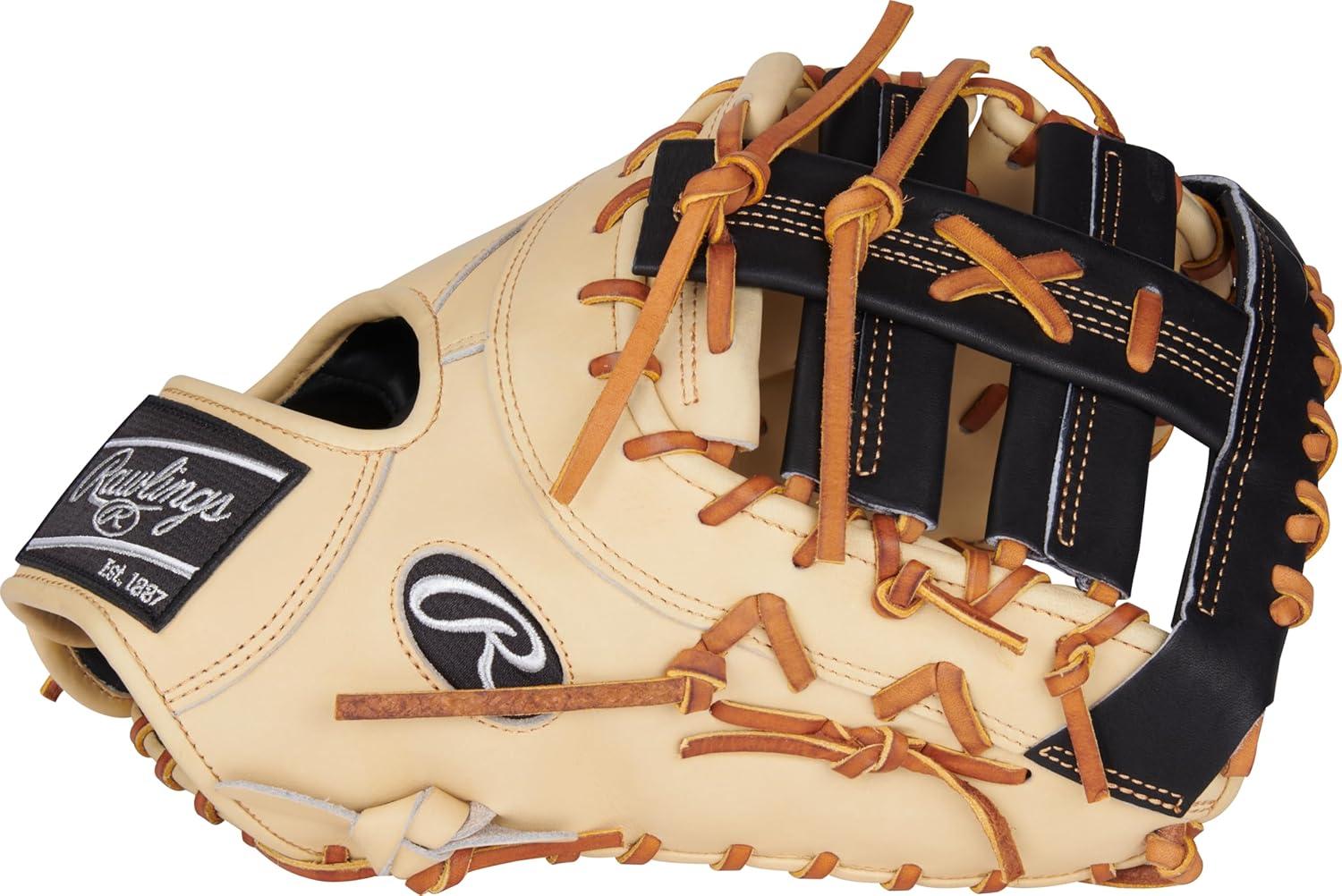 image:imageRawlings Heart of The Hide Baseball Glove Traditional Breakin Sizes 1125 1275 Multiple StylesCamel Single Post Double Bar Web