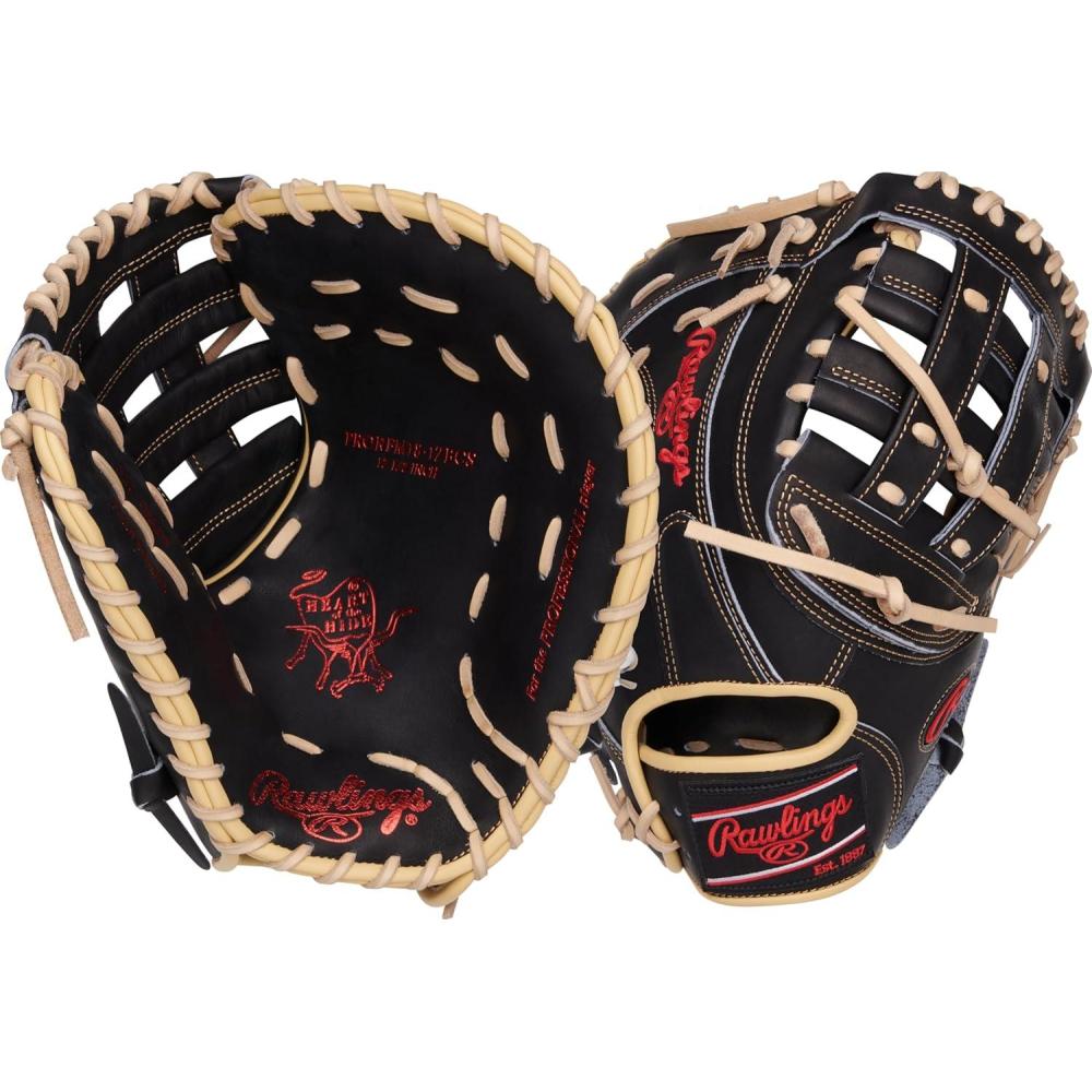 image:imageRawlings Heart of The Hide Baseball Glove Traditional Breakin Sizes 1125 1275 Multiple StylesBlack Modified Pro H Web