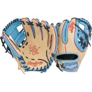 Rawlings | Heart of The Hide Baseball Glove | Traditional Break-in | Sizes 11.25″ – 12.75″ | Multiple Styles(Camel / Columbia Blue | Pro I Web)