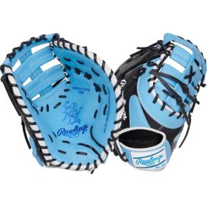 Rawlings | Heart of The Hide Baseball Glove | Traditional Break-in | Sizes 11.25″ – 12.75″ | Multiple Styles(Columbia Blue | Single-Post Double-Bar Web)