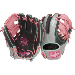 Rawlings | Heart of The Hide Baseball Glove | Traditional Break-in | Sizes 11.25″ – 12.75″ | Multiple Styles(Dark Shadow / Grey / Pink | Pro I Web)
