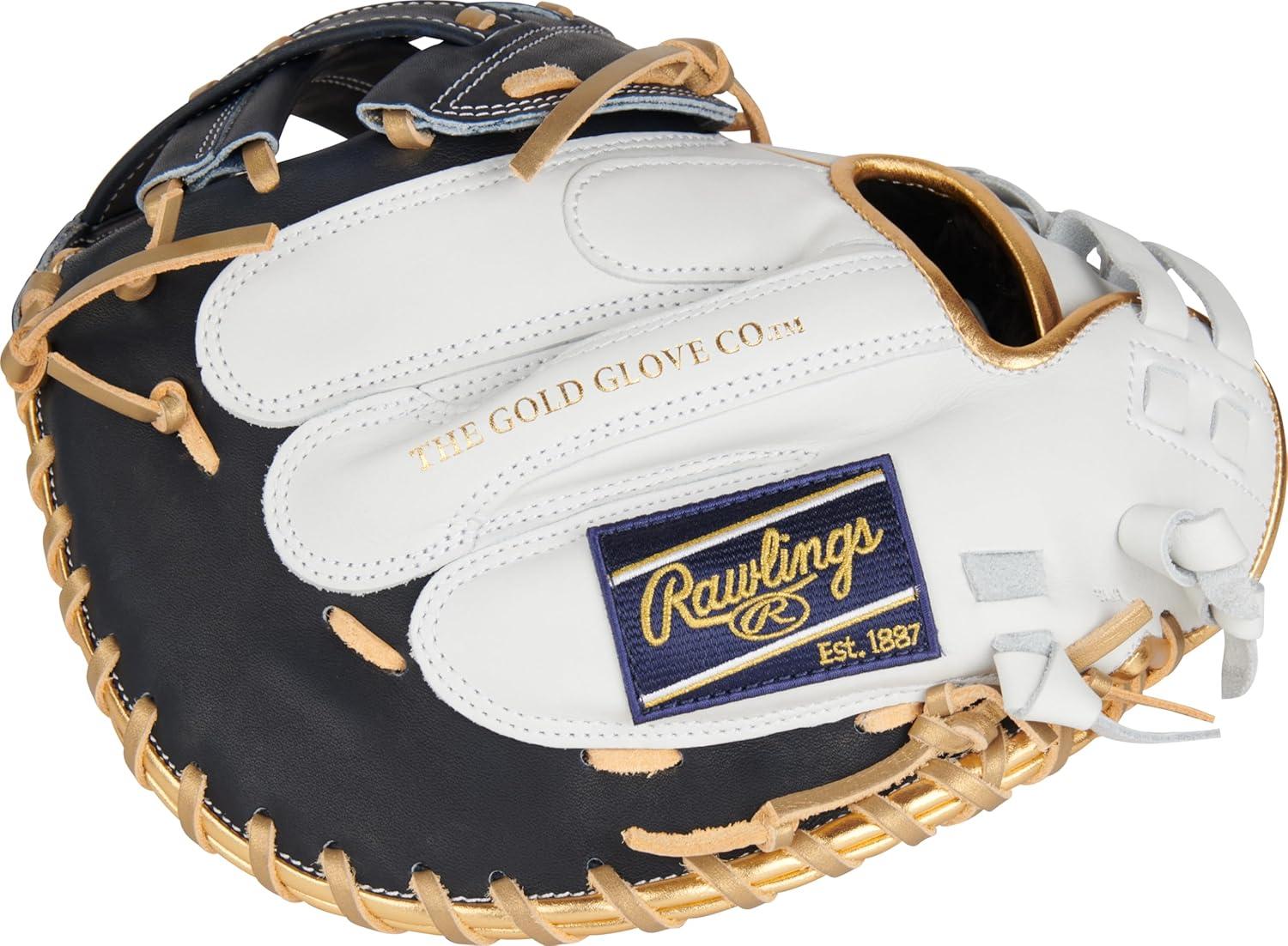 image:imageRawlings Liberty Advanced Color Series Fastpitch Softball Glove Sizes 1175 13 Multiple StylesWhite Navy Gold Modified Pro H Web