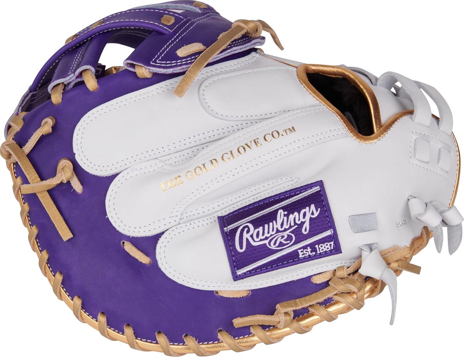 image:imageRawlings Liberty Advanced Color Series Fastpitch Softball Glove Sizes 1175 13 Multiple StylesWhite Purple Gold Modified Pro H Web