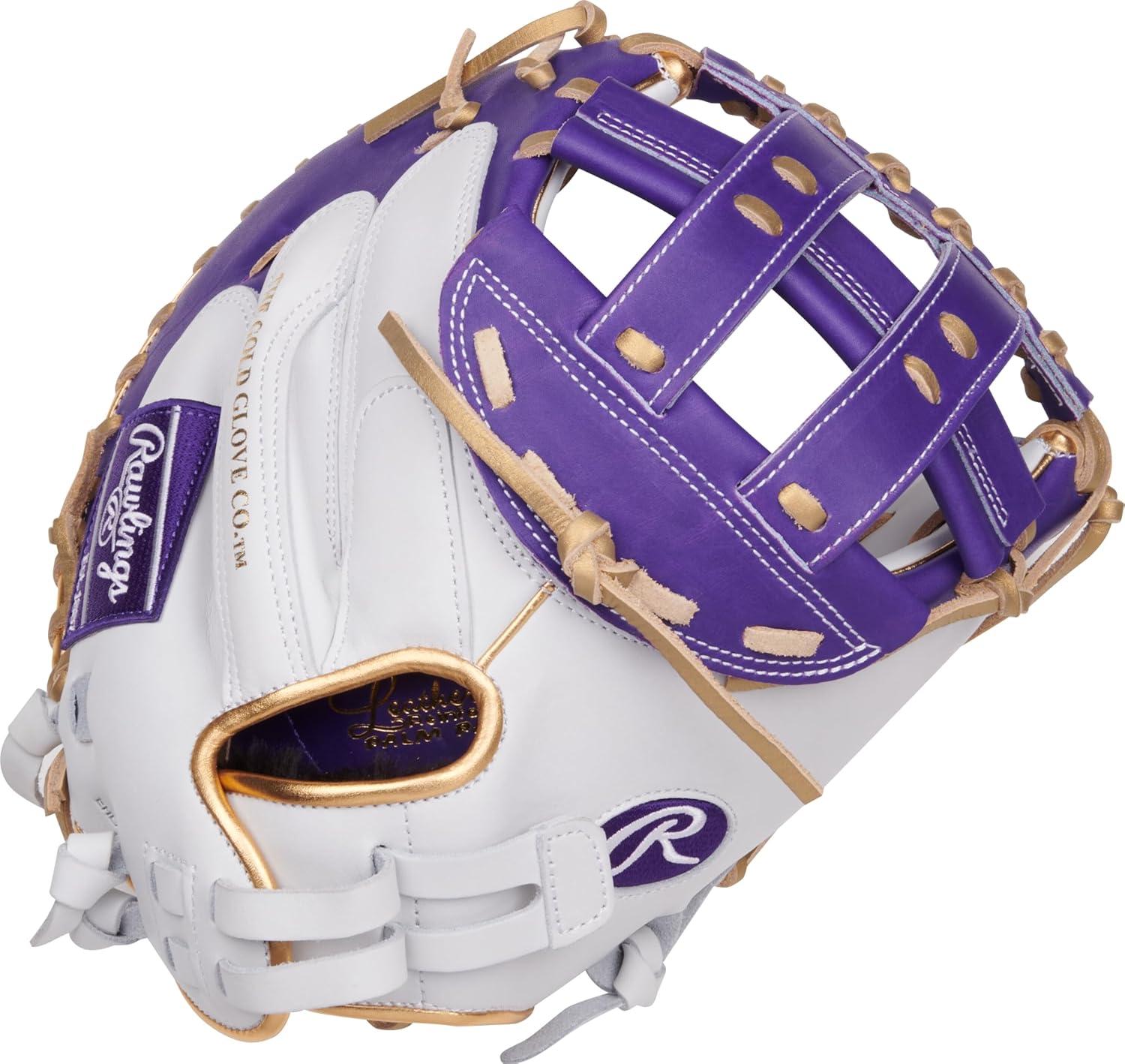 image:imageRawlings Liberty Advanced Color Series Fastpitch Softball Glove Sizes 1175 13 Multiple StylesWhite Purple Gold Modified Pro H Web