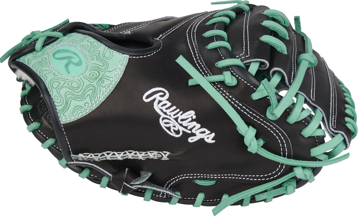 image:imageRawlings PRO Preferred Baseball Glove Sizes 115 1275 Multiple StylesBlack Mint Single Post Double Bar Web