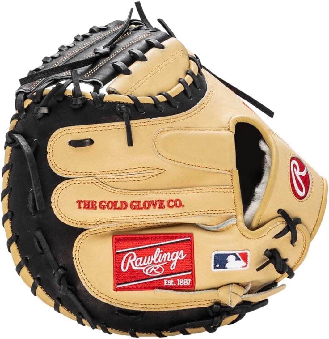 image:imageRawlings PRO Preferred Baseball Glove Sizes 115 1275 Multiple StylesCamel Black 1Piece Solid Web