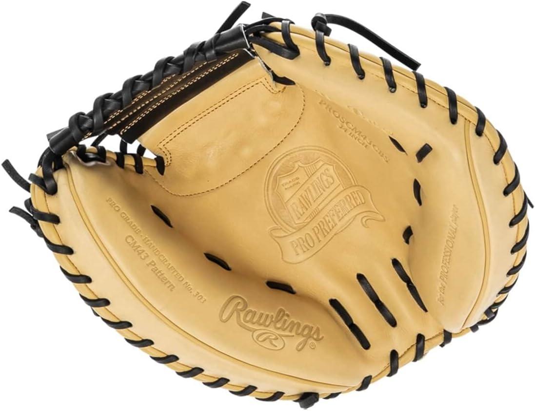 image:imageRawlings PRO Preferred Baseball Glove Sizes 115 1275 Multiple StylesCamel Black 1Piece Solid Web