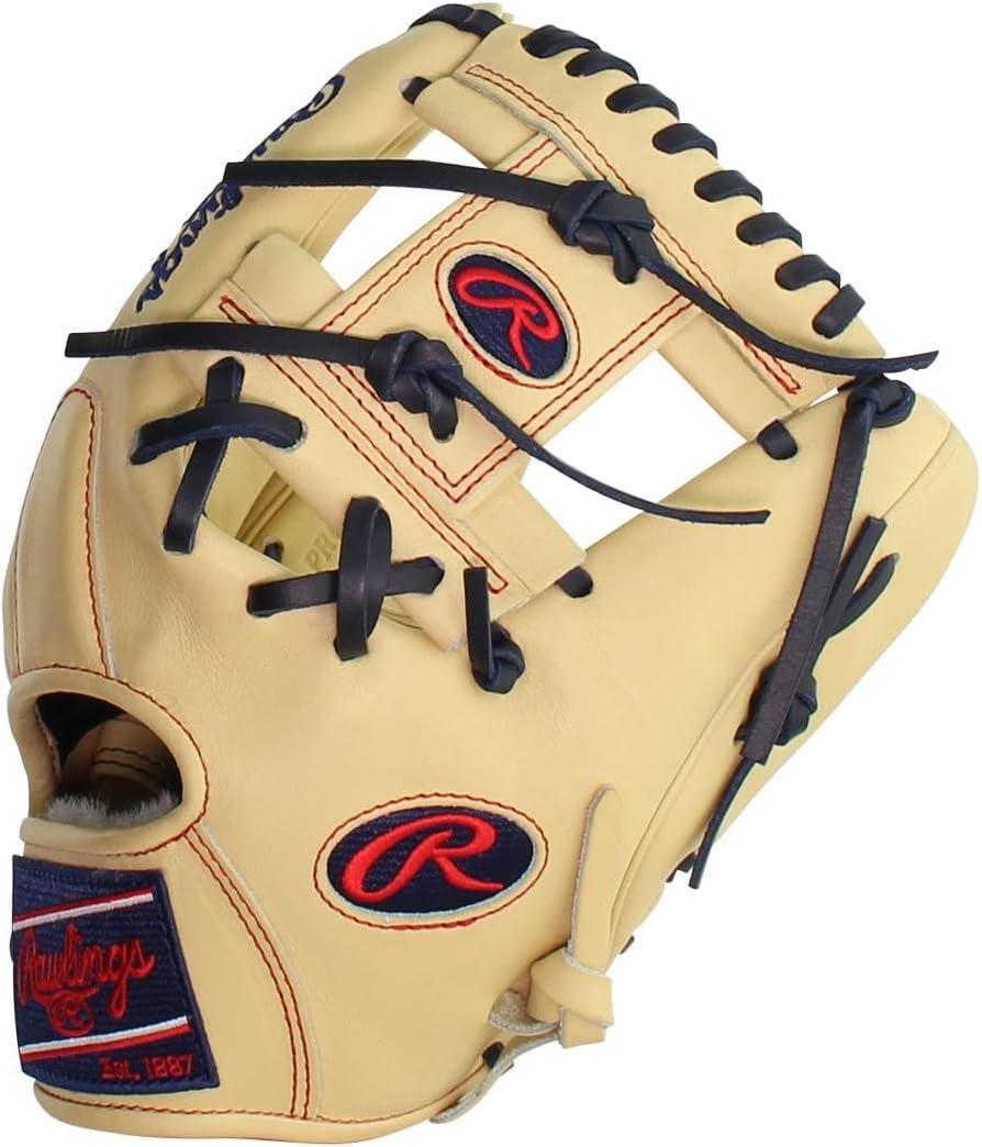 image:imageRawlings PRO Preferred Baseball Glove Sizes 115 1275 Multiple StylesCamel Pro I Web