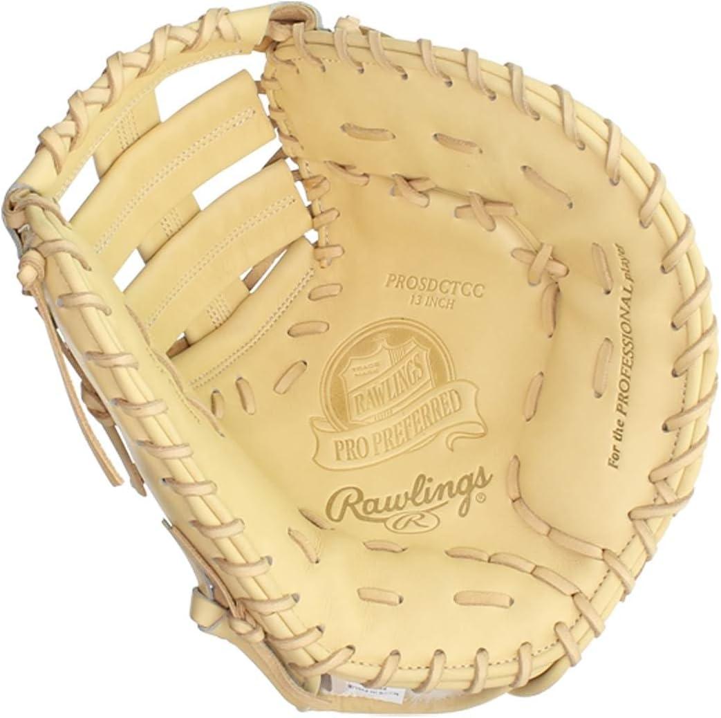 image:imageRawlings PRO Preferred Baseball Glove Sizes 115 1275 Multiple StylesCamel Single Post Double Bar Web