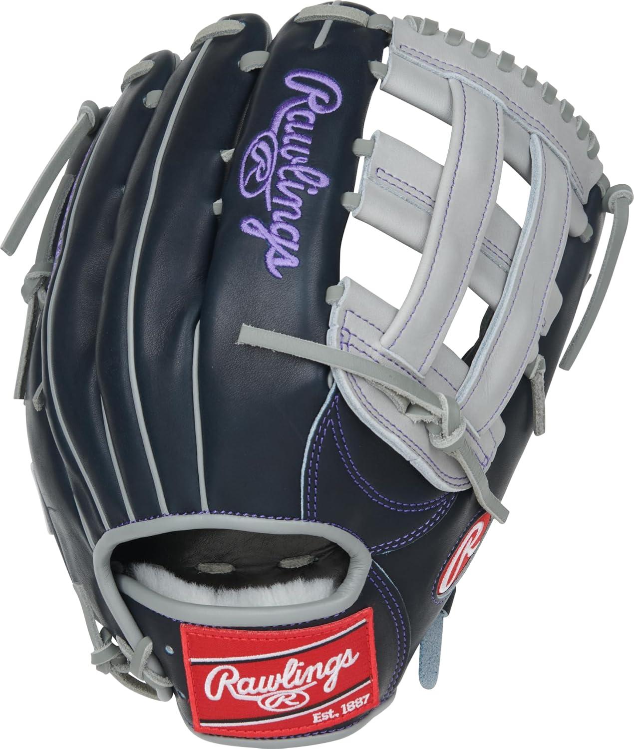 image:imageRawlings PRO Preferred Baseball Glove Sizes 115 1275 Multiple StylesJudge Navy Grey Pro H Web