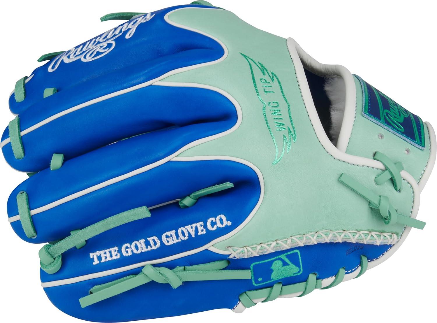 image:imageRawlings PRO Preferred Baseball Glove Sizes 115 1275 Multiple StylesRoyal Mint Pro I Web