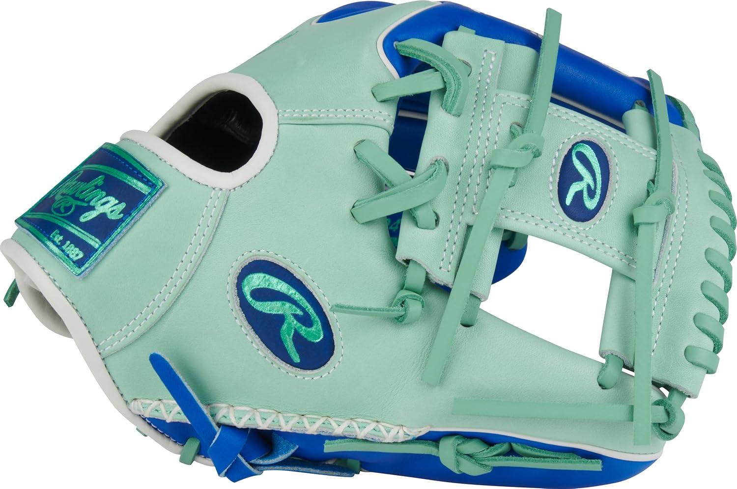 image:imageRawlings PRO Preferred Baseball Glove Sizes 115 1275 Multiple StylesRoyal Mint Pro I Web