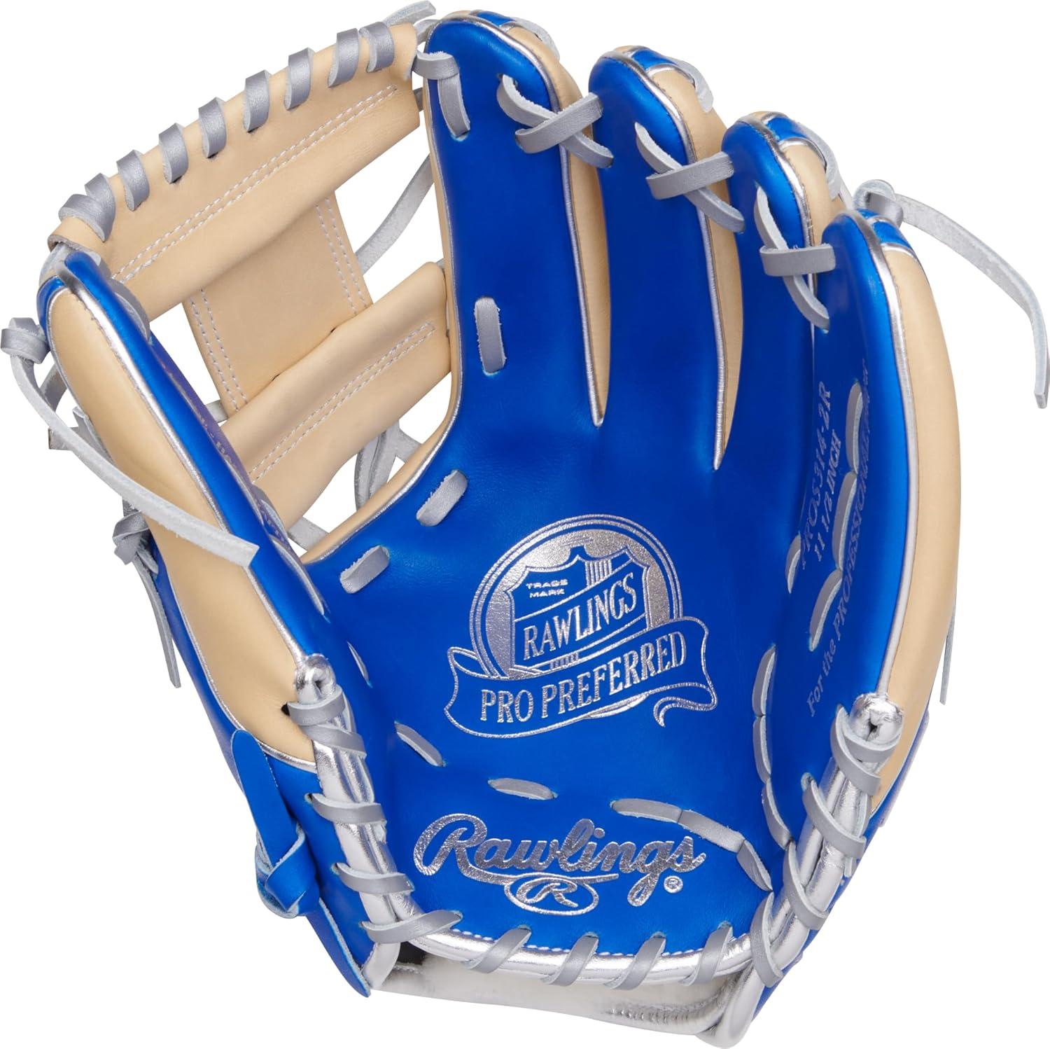image:imageRawlings PRO Preferred Baseball Glove Sizes 115 1275 Multiple StylesRoyal Pro I Web