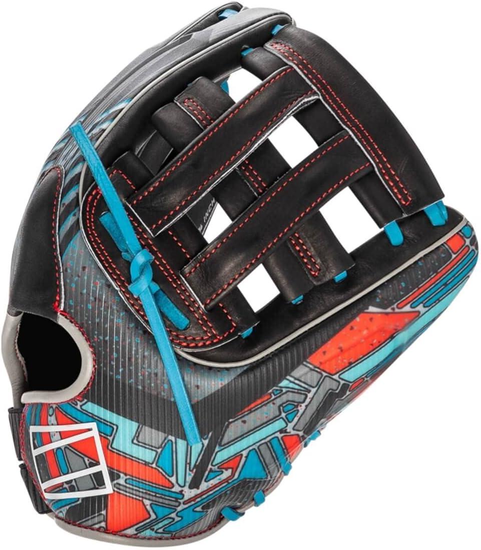 image:imageRawlings REV1X Baseball Glove Sizes 115 1275 Multiple StylesBlack Carolina Blue Red Pro H Web