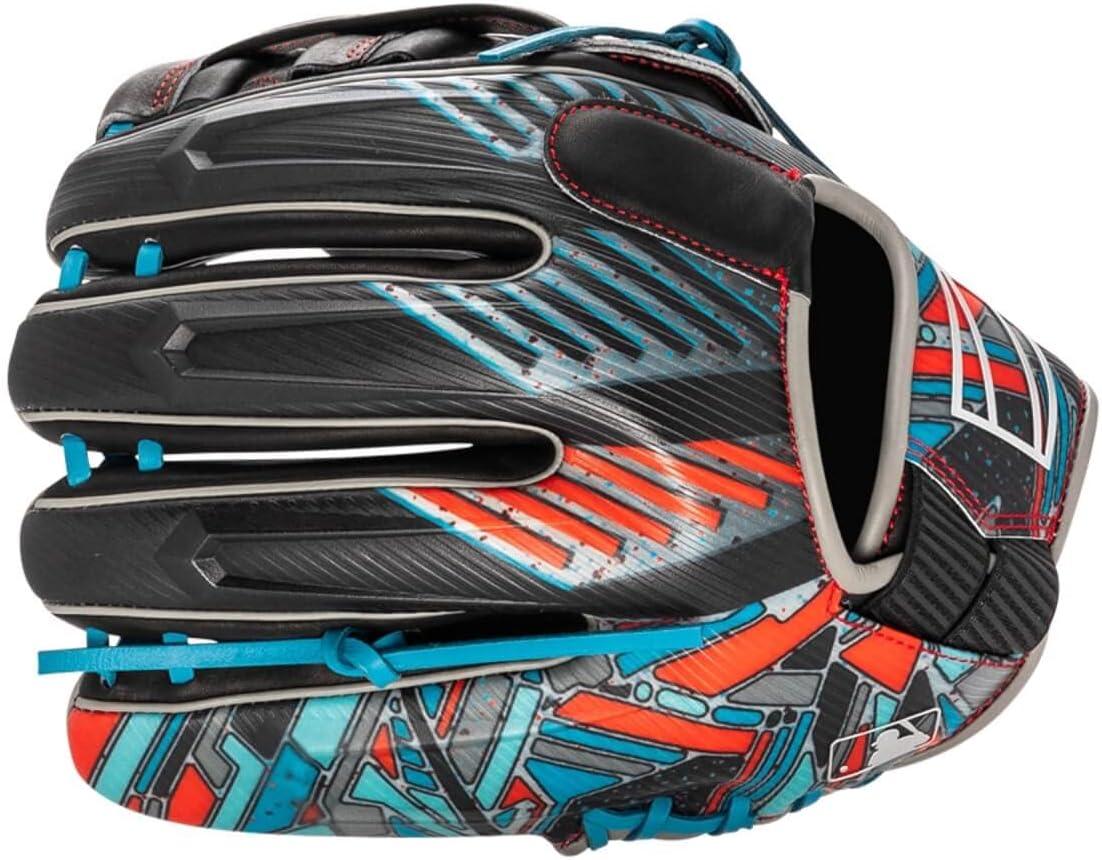 image:imageRawlings REV1X Baseball Glove Sizes 115 1275 Multiple StylesBlack Carolina Blue Red Pro H Web