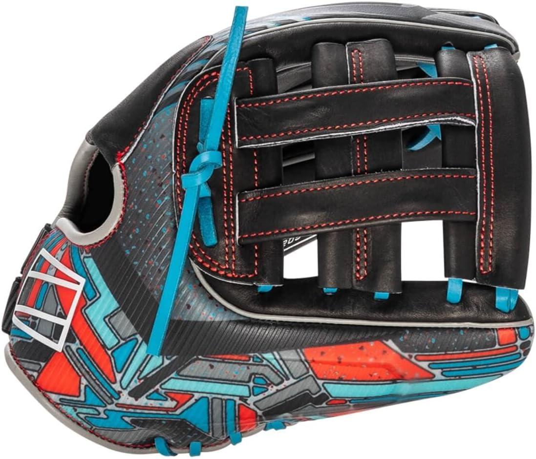 image:imageRawlings REV1X Baseball Glove Sizes 115 1275 Multiple StylesBlack Carolina Blue Red Pro H Web