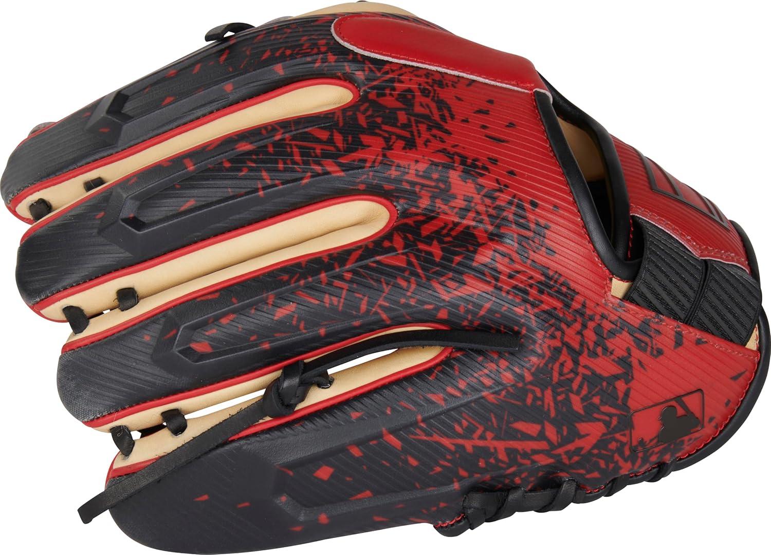 image:imageRawlings REV1X Baseball Glove Sizes 115 1275 Multiple StylesCamel Scarlet Pro I Web