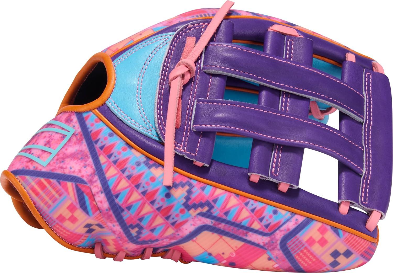 image:imageRawlings REV1X Baseball Glove Sizes 115 1275 Multiple StylesColumbia Blue Purple Pro H Web