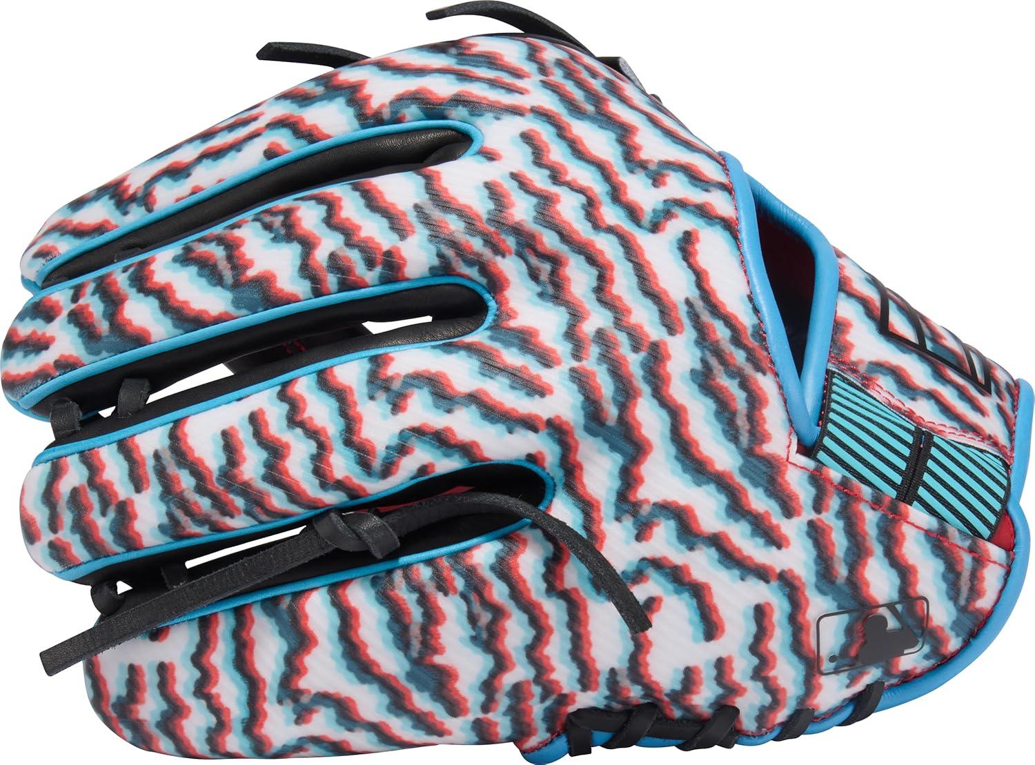image:imageRawlings REV1X Baseball Glove Sizes 115 1275 Multiple StylesScarlet Black Split Single Post Web