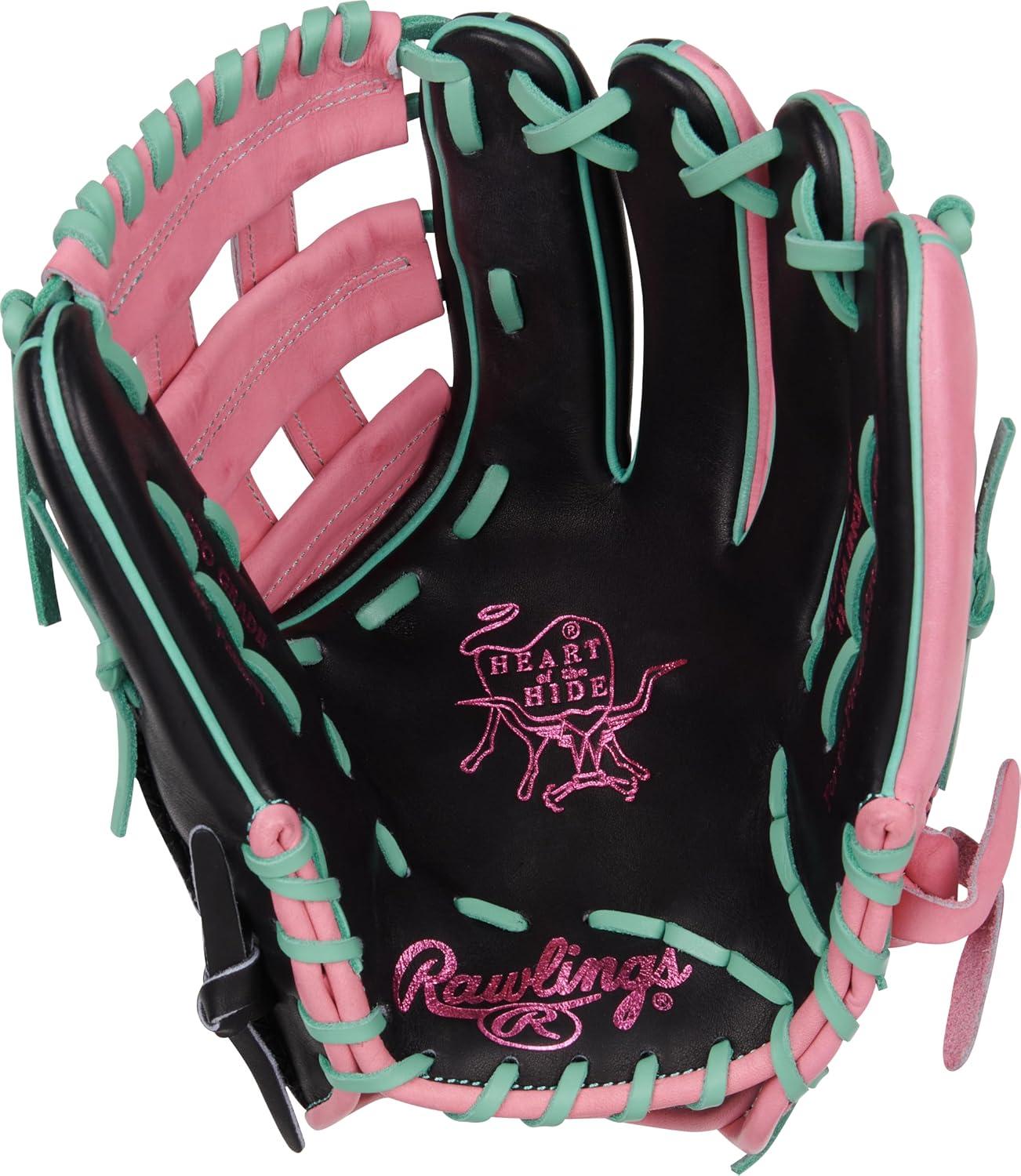 image:imageRawlings Rawlings Heart of The Hide Baseball Glove Limited Edition ColorSync Series 2025 Multiple StylesBlackPinkMint Pro HWeb