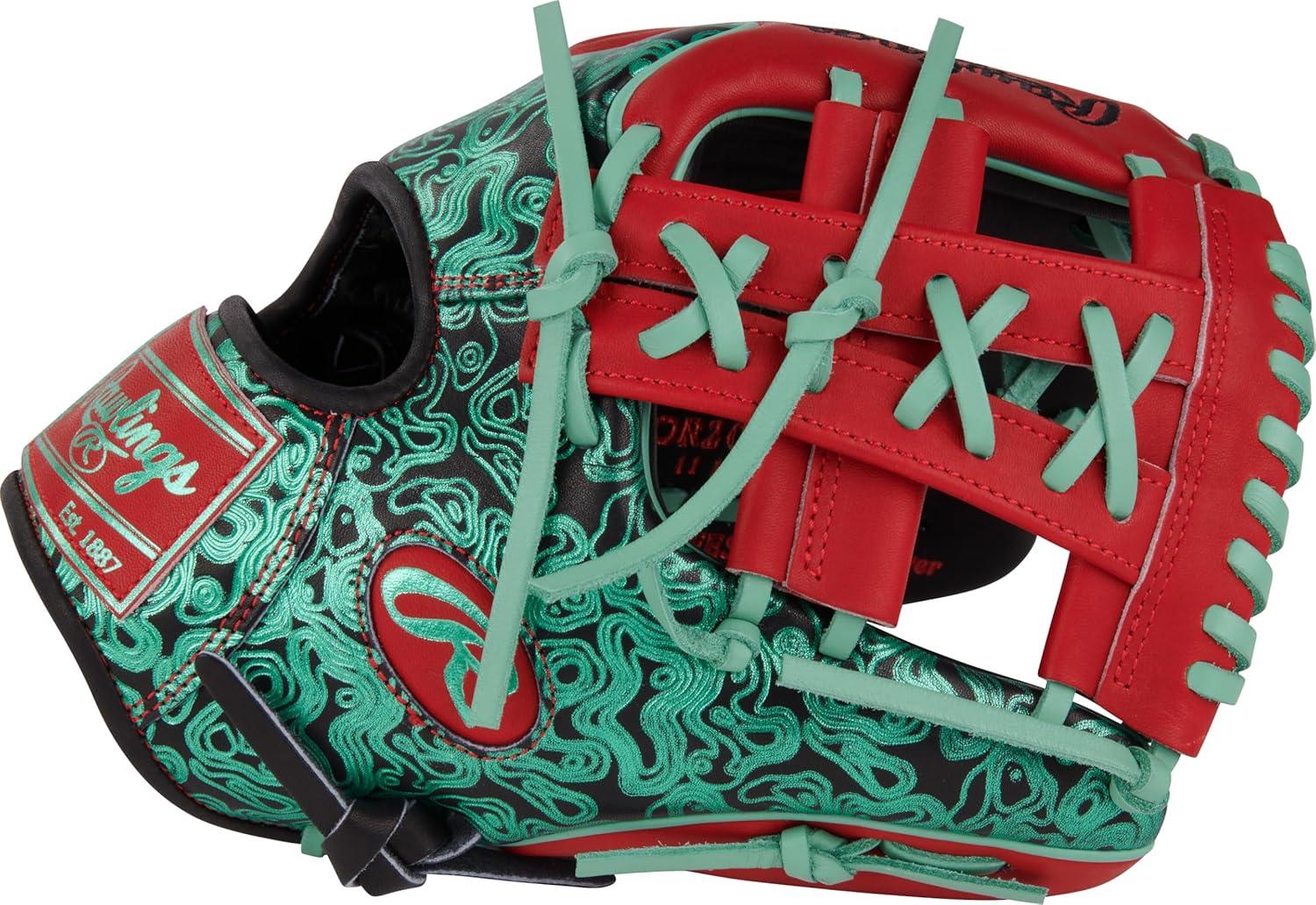 image:imageRawlings Rawlings Heart of The Hide Baseball Glove Limited Edition ColorSync Series 2025 Multiple StylesBlackScarletMint Single Post Web