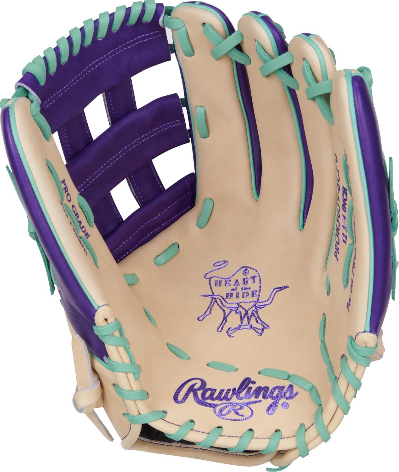 image:imageRawlings Rawlings Heart of The Hide Baseball Glove Limited Edition ColorSync Series 2025 Multiple StylesCamelPurpleMint Pro HWeb