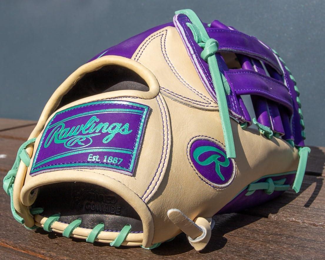 image:imageRawlings Rawlings Heart of The Hide Baseball Glove Limited Edition ColorSync Series 2025 Multiple StylesCamelPurpleMint Pro HWeb