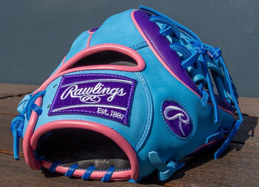 image:imageRawlings Rawlings Heart of The Hide Baseball Glove Limited Edition ColorSync Series 2025 Multiple StylesColumbiaPurplePink