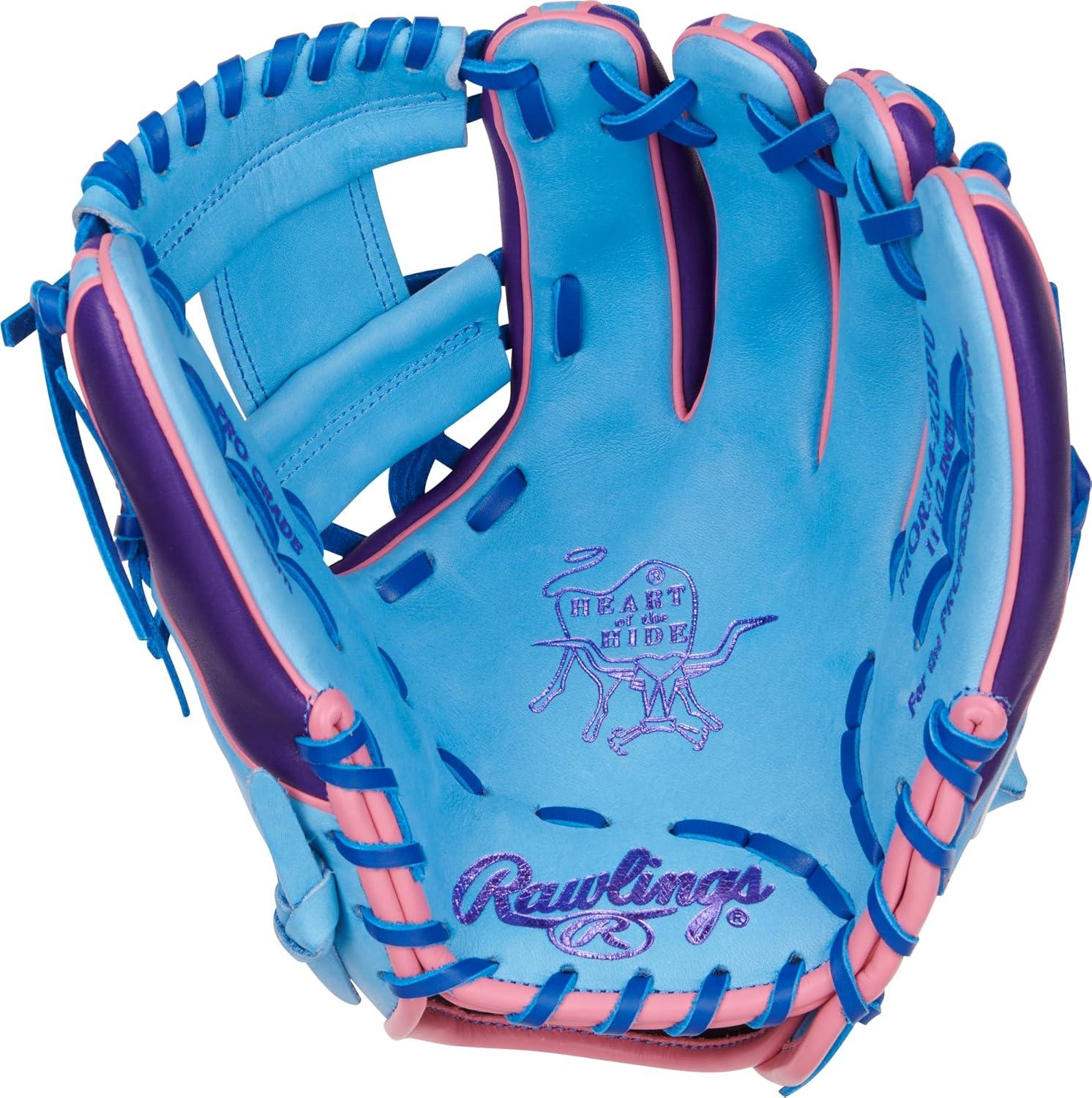 image:imageRawlings Rawlings Heart of The Hide Baseball Glove Limited Edition ColorSync Series 2025 Multiple StylesColumbiaPurplePink