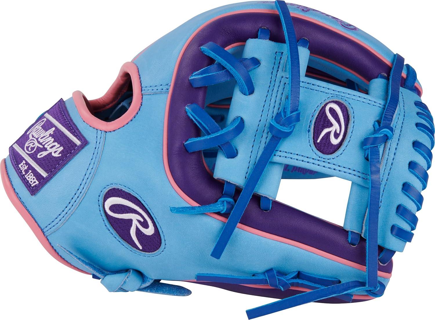 image:imageRawlings Rawlings Heart of The Hide Baseball Glove Limited Edition ColorSync Series 2025 Multiple StylesColumbiaPurplePink