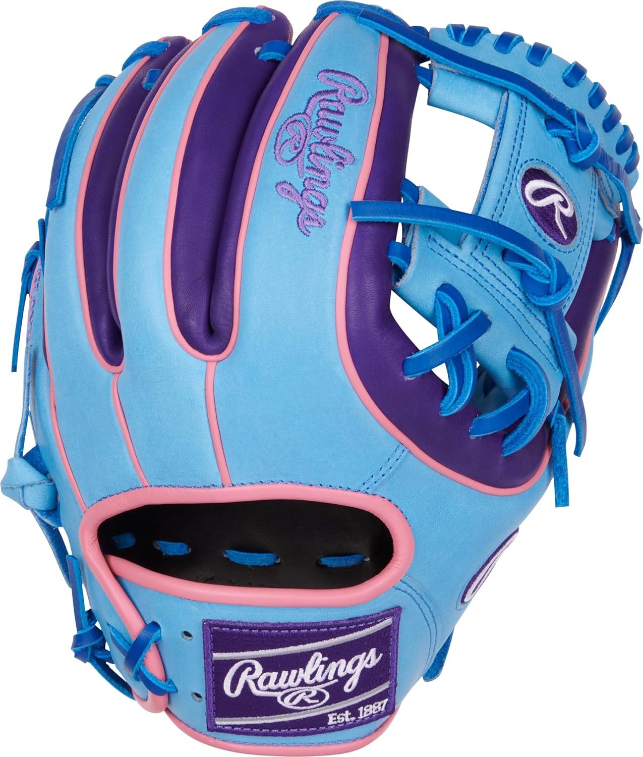 image:imageRawlings Rawlings Heart of The Hide Baseball Glove Limited Edition ColorSync Series 2025 Multiple StylesColumbiaPurplePink